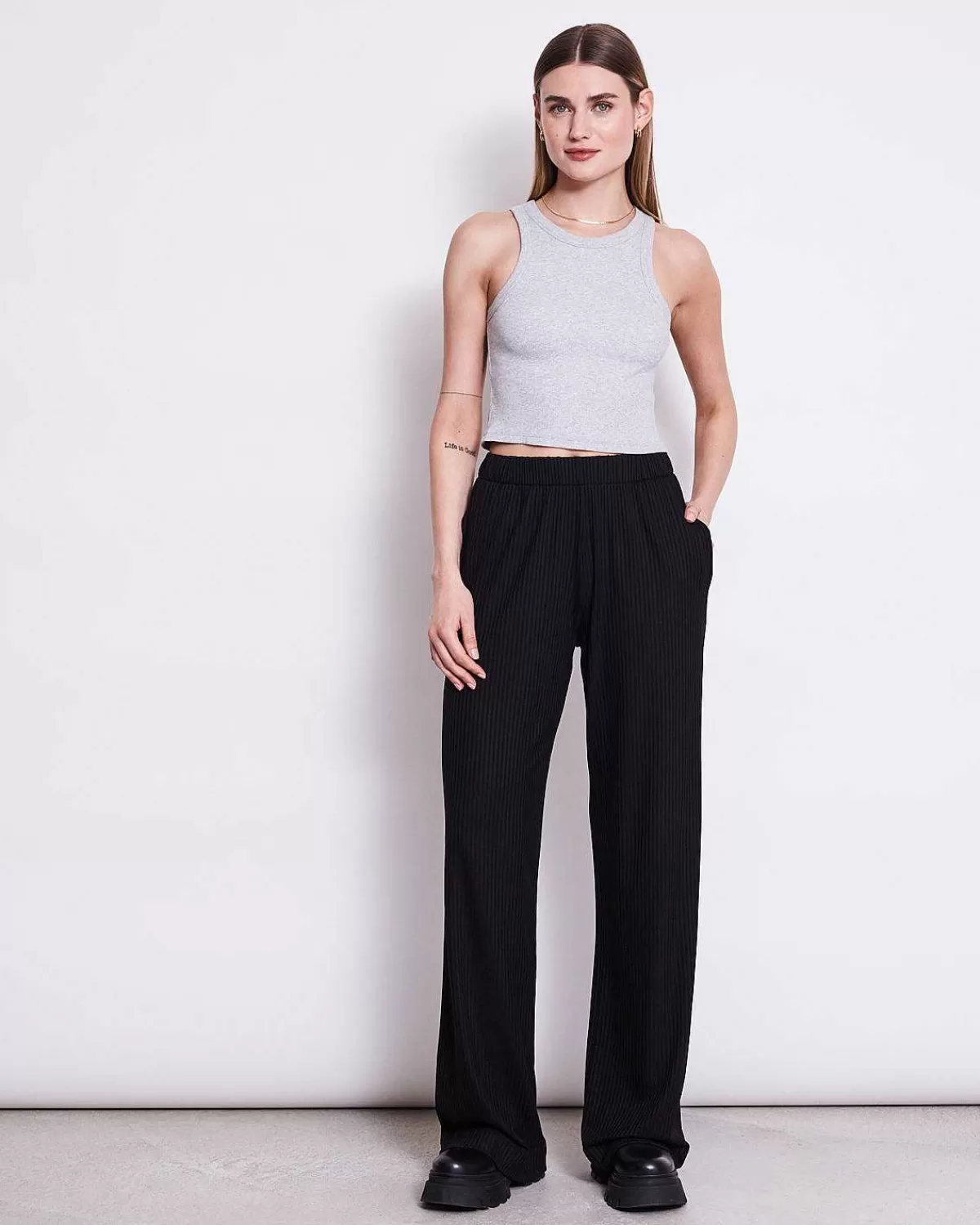 Organic Cotton Tank Top Porto Light Grey Gots>JAN 'N JUNE Best Sale